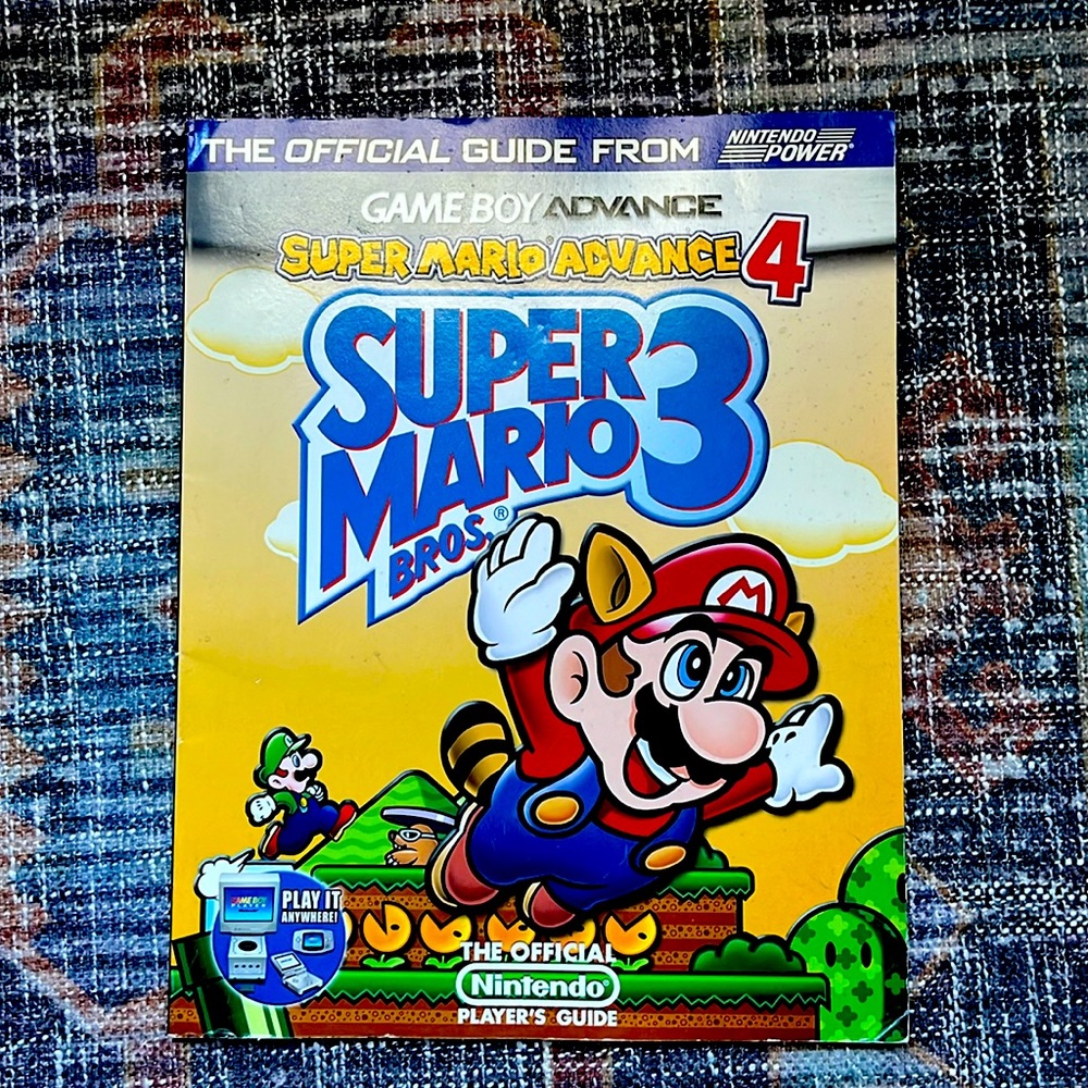 Super Mario 3. Game Boy advance. Official Nintendo players guide. Clean Book- - Picture 1 of 8